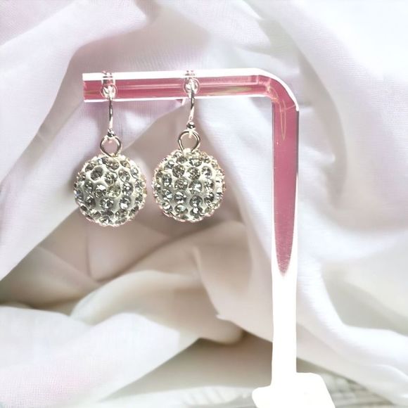 Swarovski ‘Fireball’ earrings - Picture 2 of 4